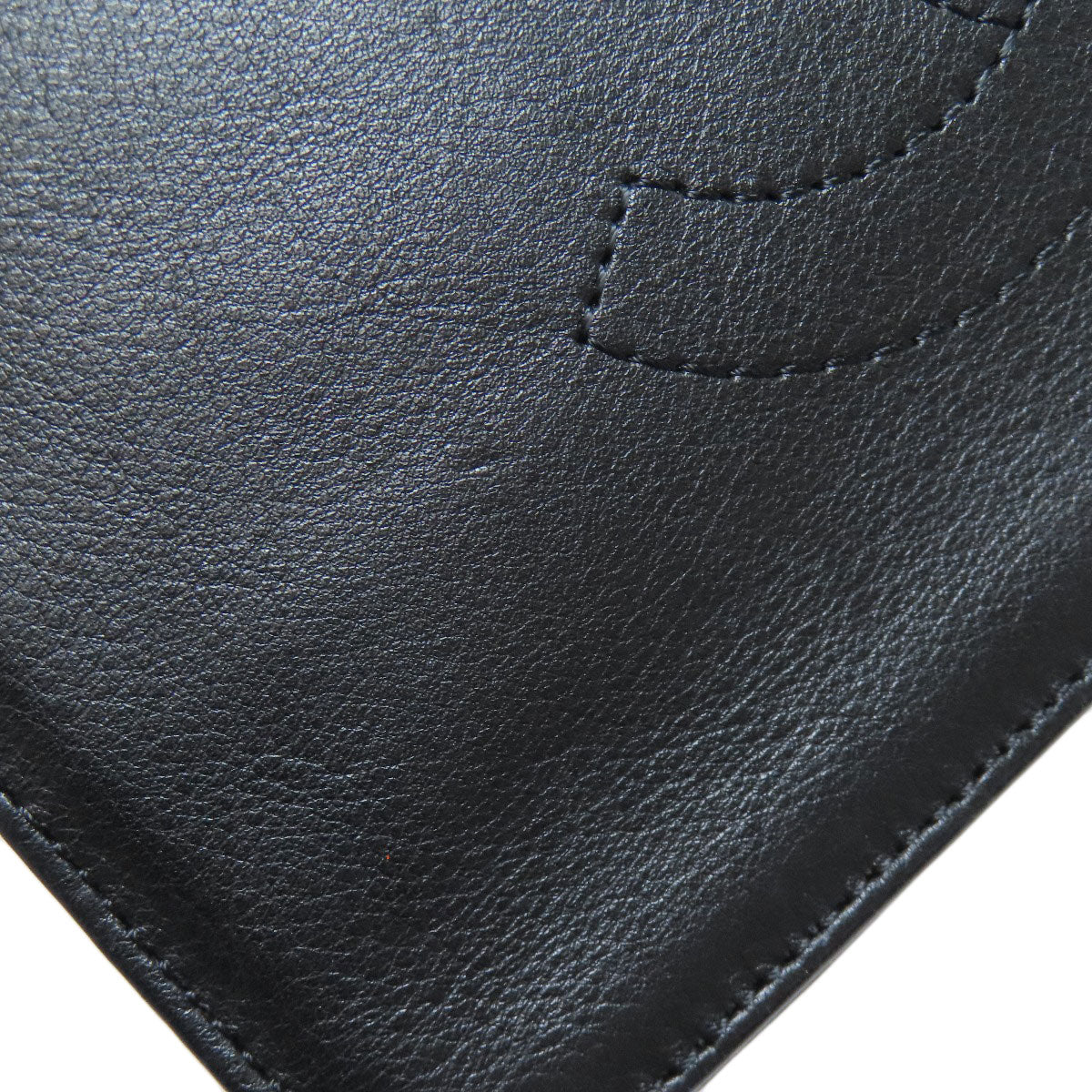 CHANEL Accessory pouch lambskin black COCO Mark