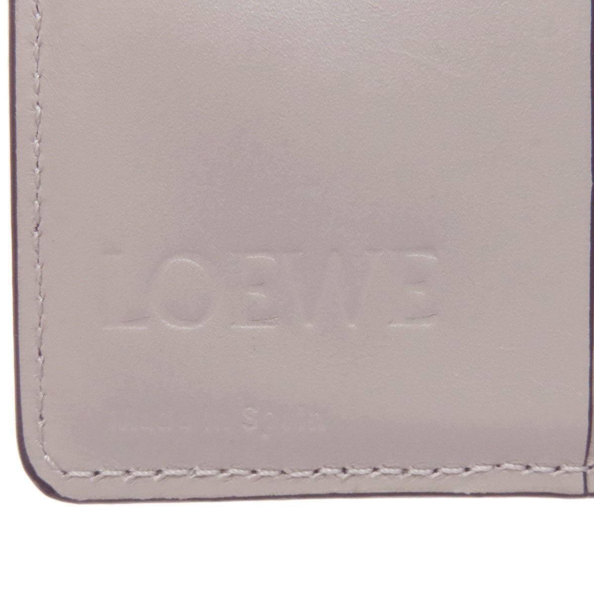 LOEWE Bifold Wallet Calfskin green Puzzle Compact