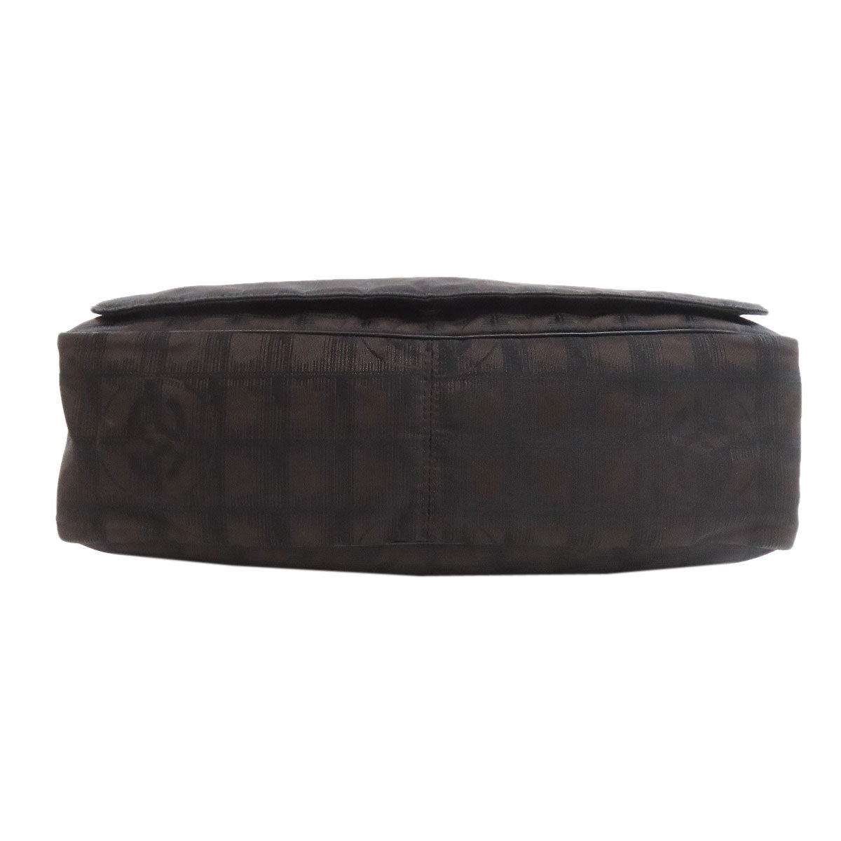 CHANEL Shoulder Bag Nylon jacquard Brown New travel line