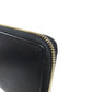 GUCCI Long Wallet Purse 453158 Calfskin black Nimfair Zip Around Bamboo