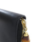 GUCCI Long Wallet Purse 453158 Calfskin black Nimfair Zip Around Bamboo