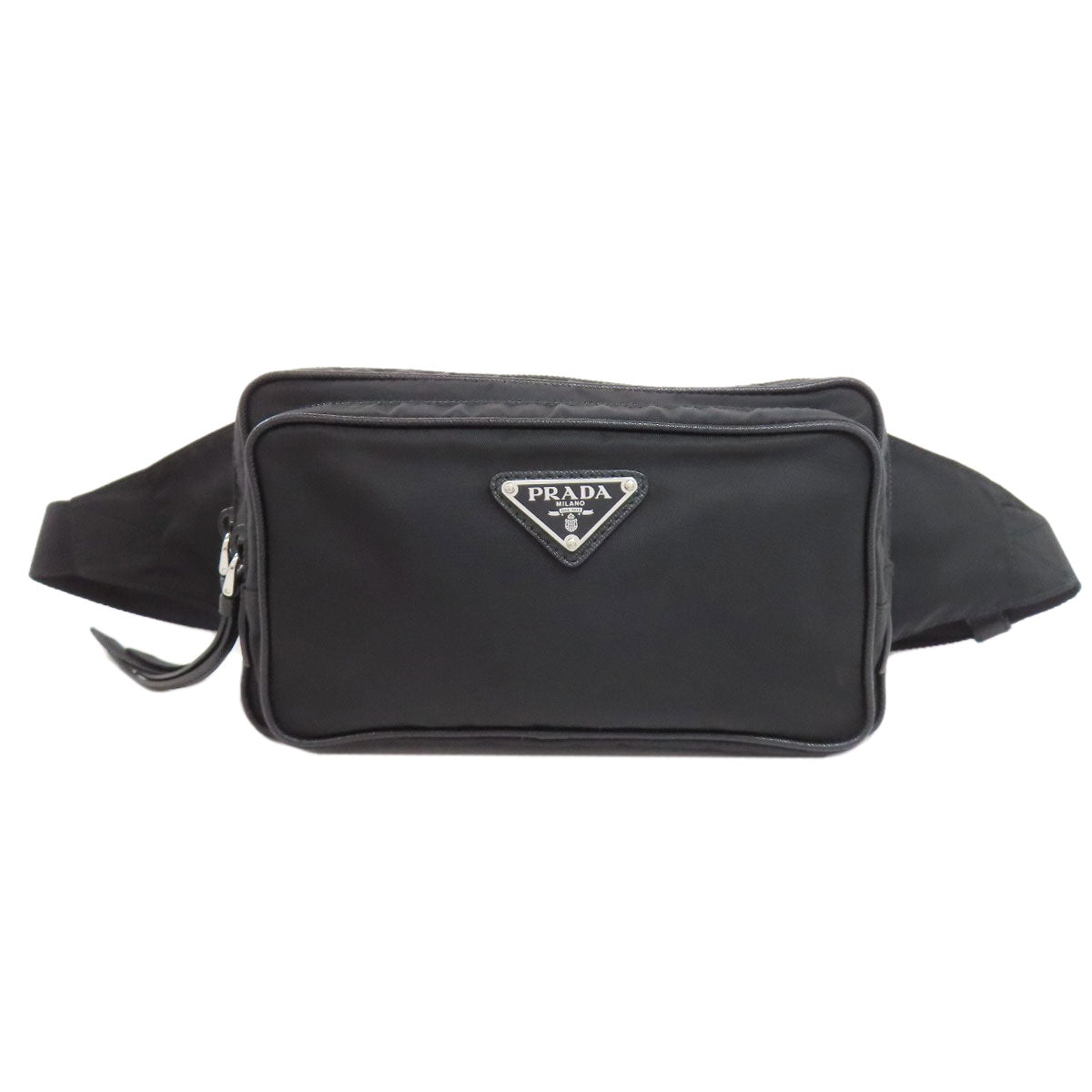 PRADA Sling bag Nylon black logoMetal