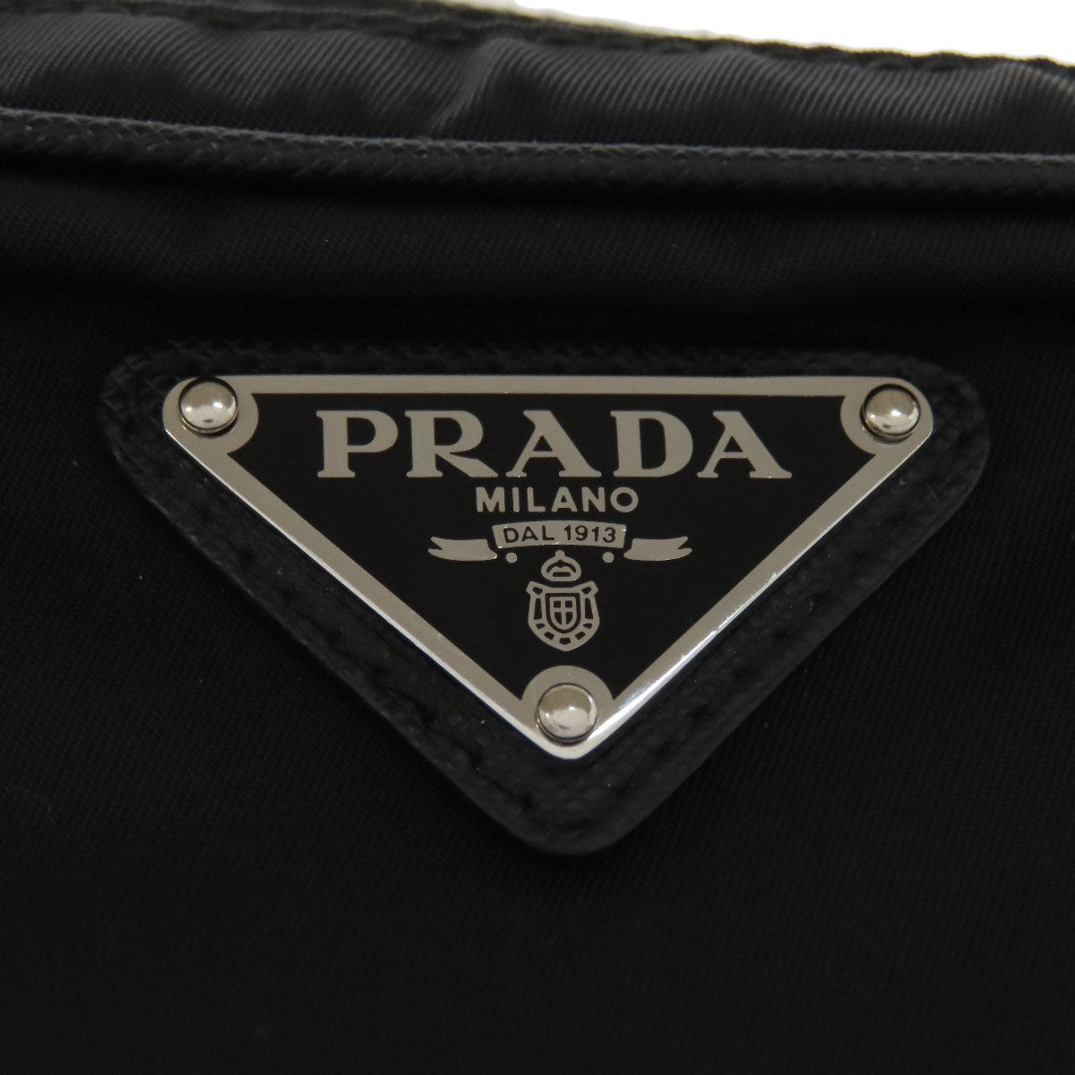 PRADA Sling bag Nylon black logoMetal