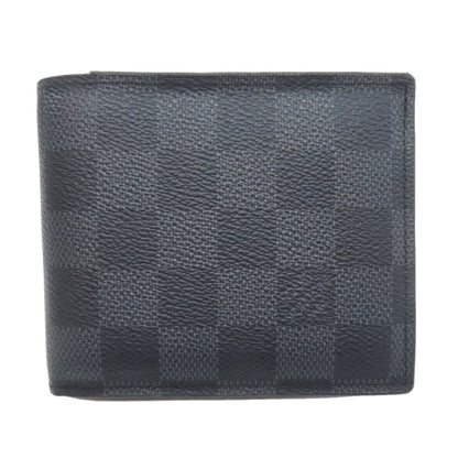 LOUIS VUITTON Bifold Wallet N60053 Damier canvas gray Portefeuille Amerigo NM