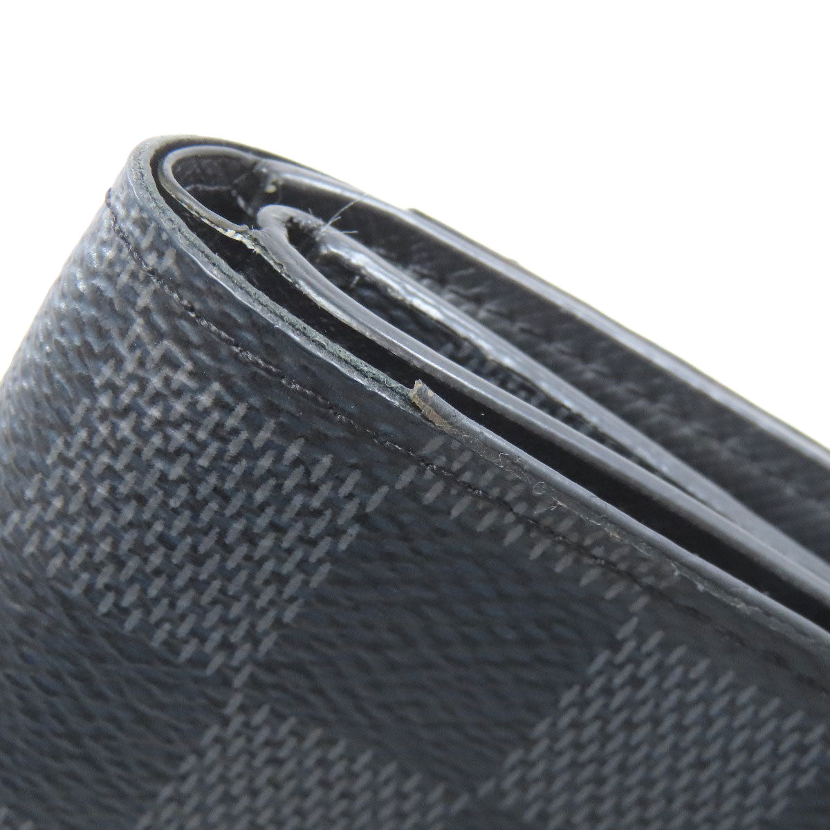 LOUIS VUITTON Bifold Wallet N60053 Damier canvas gray Portefeuille Amerigo NM