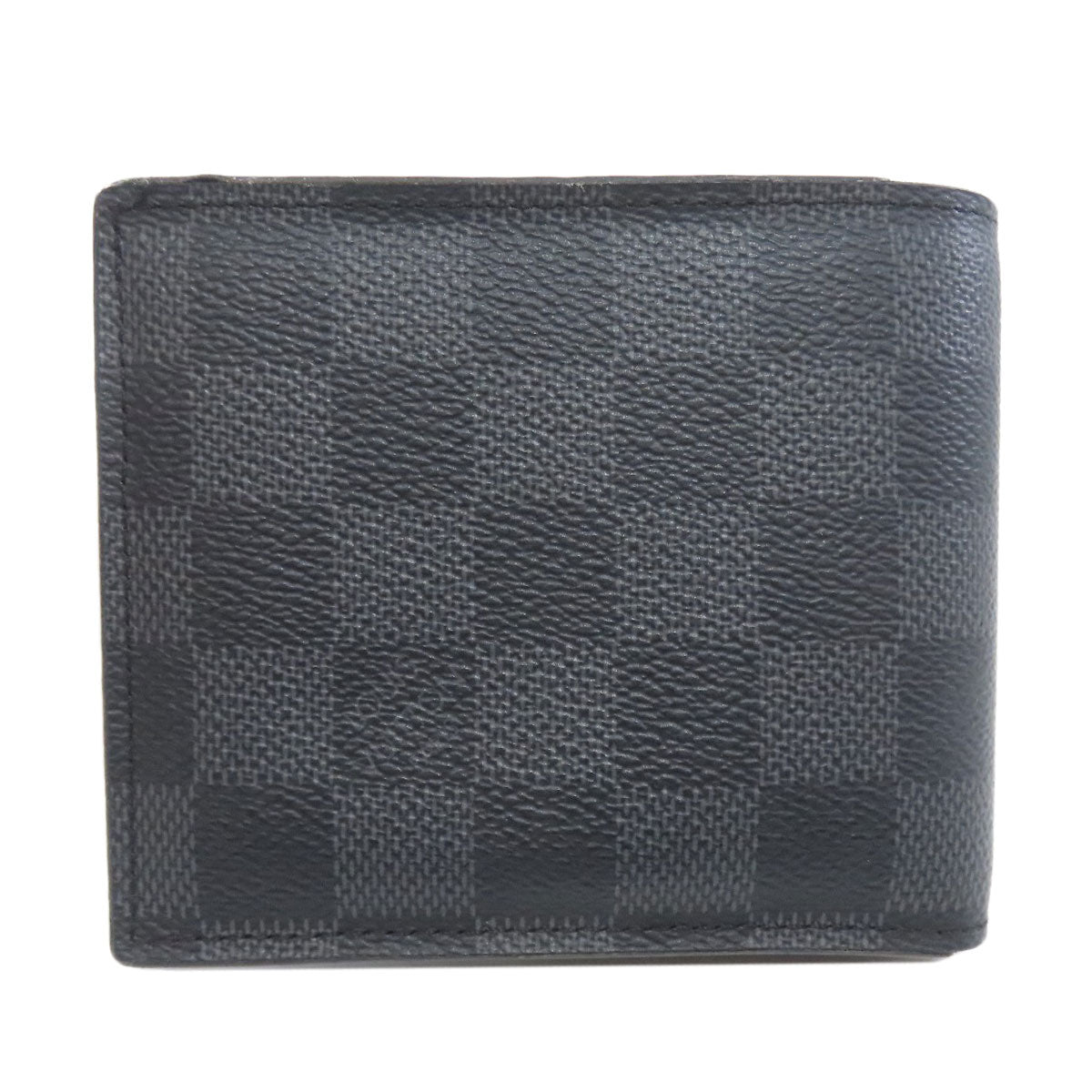 LOUIS VUITTON Bifold Wallet N60053 Damier canvas gray Portefeuille Amerigo NM