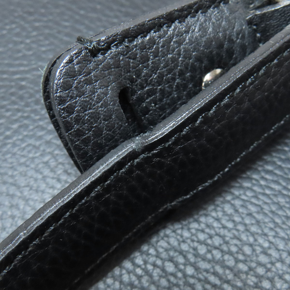 BURBERRY Shoulder Bag leather black logo