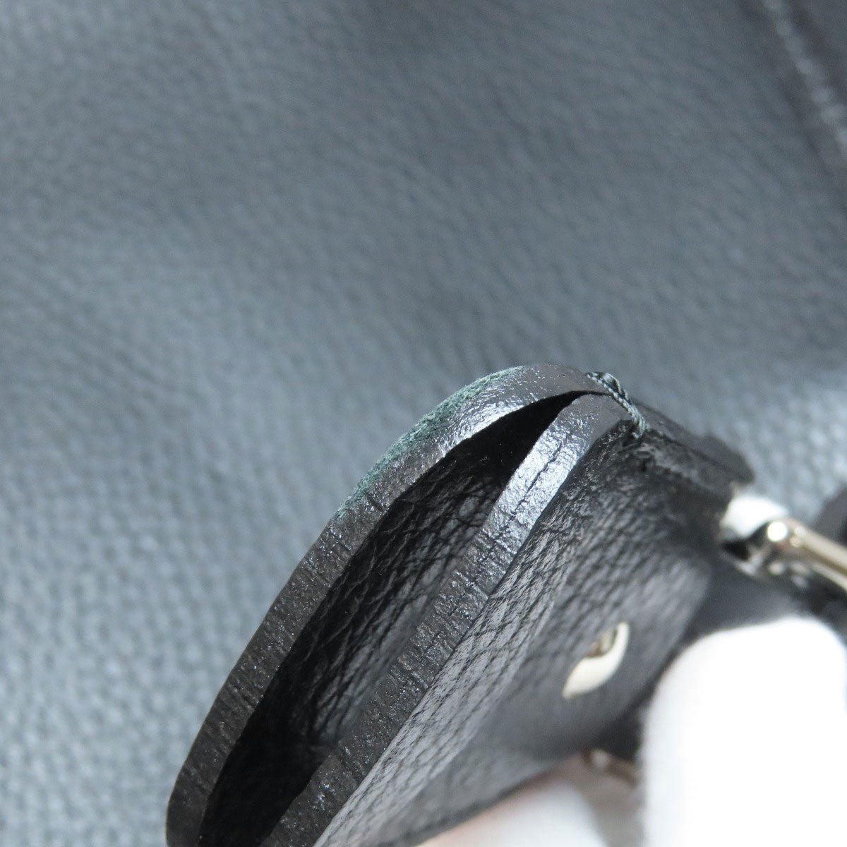 BURBERRY Shoulder Bag leather black logo