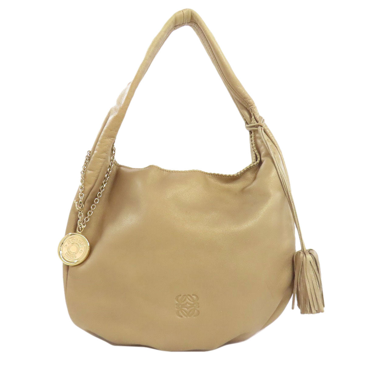 LOEWE Handbag Calfskin gold logo