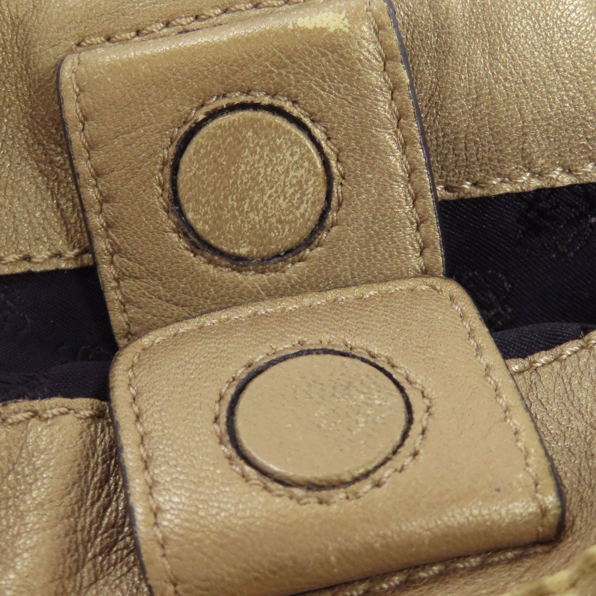 LOEWE Handbag Calfskin gold logo