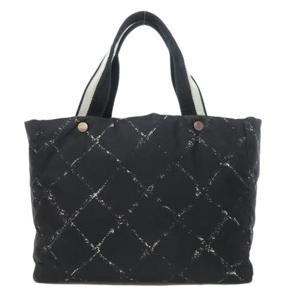 CHANEL Tote Bag Nylon black Travel line