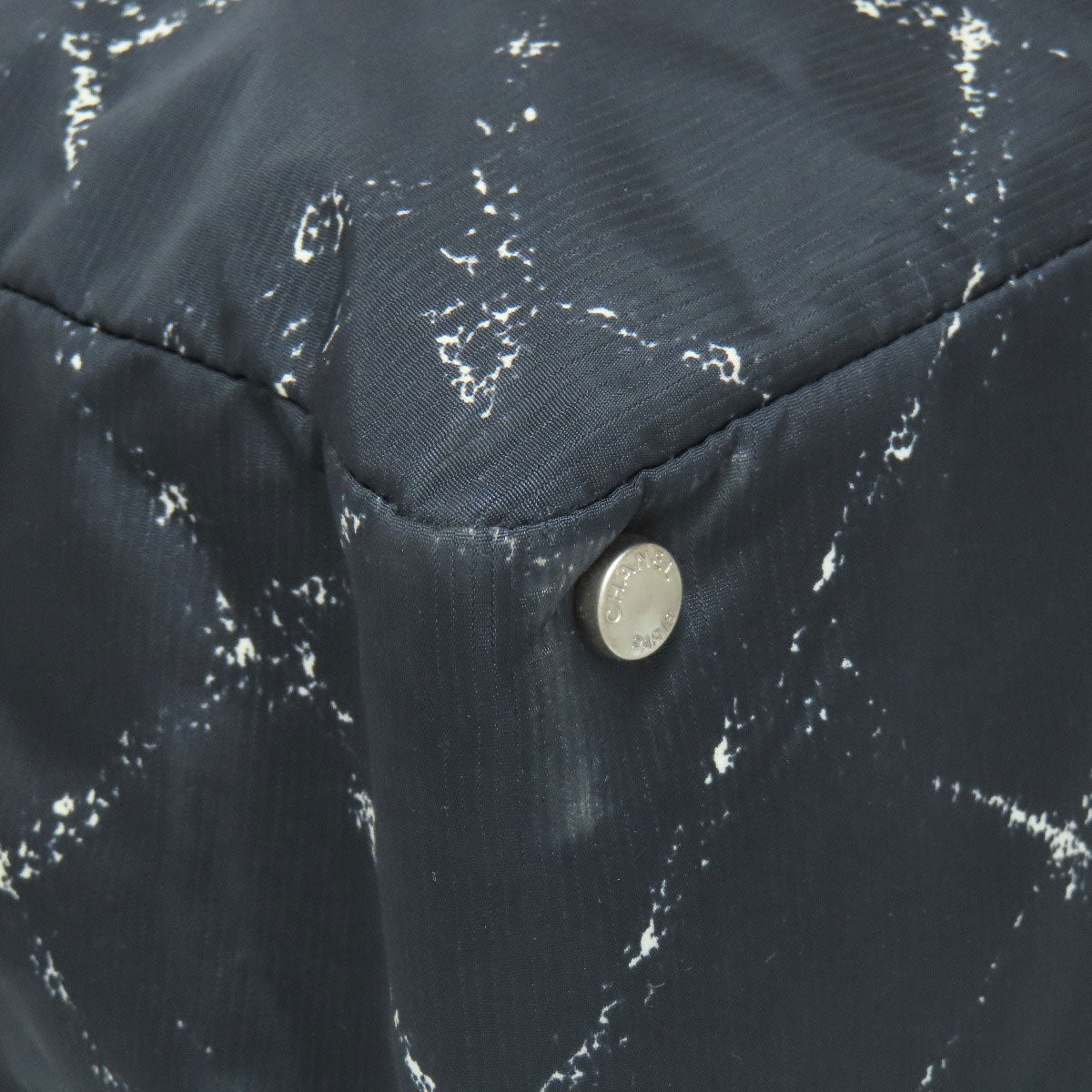 CHANEL Tote Bag Nylon black Travel line