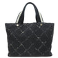 CHANEL Tote Bag Nylon black Travel line