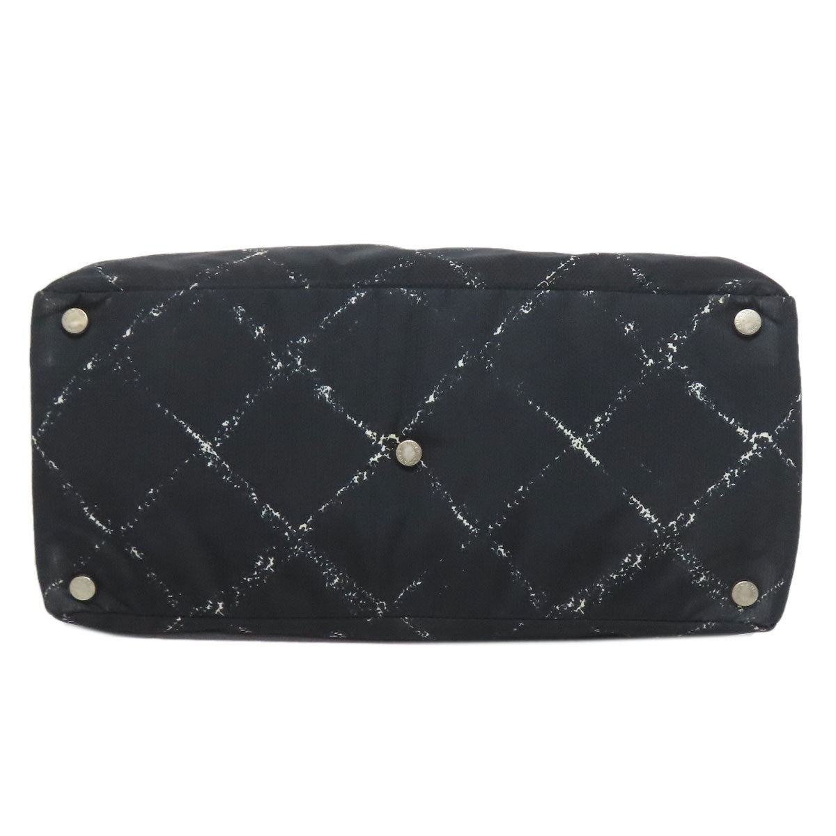 CHANEL Tote Bag Nylon black Travel line