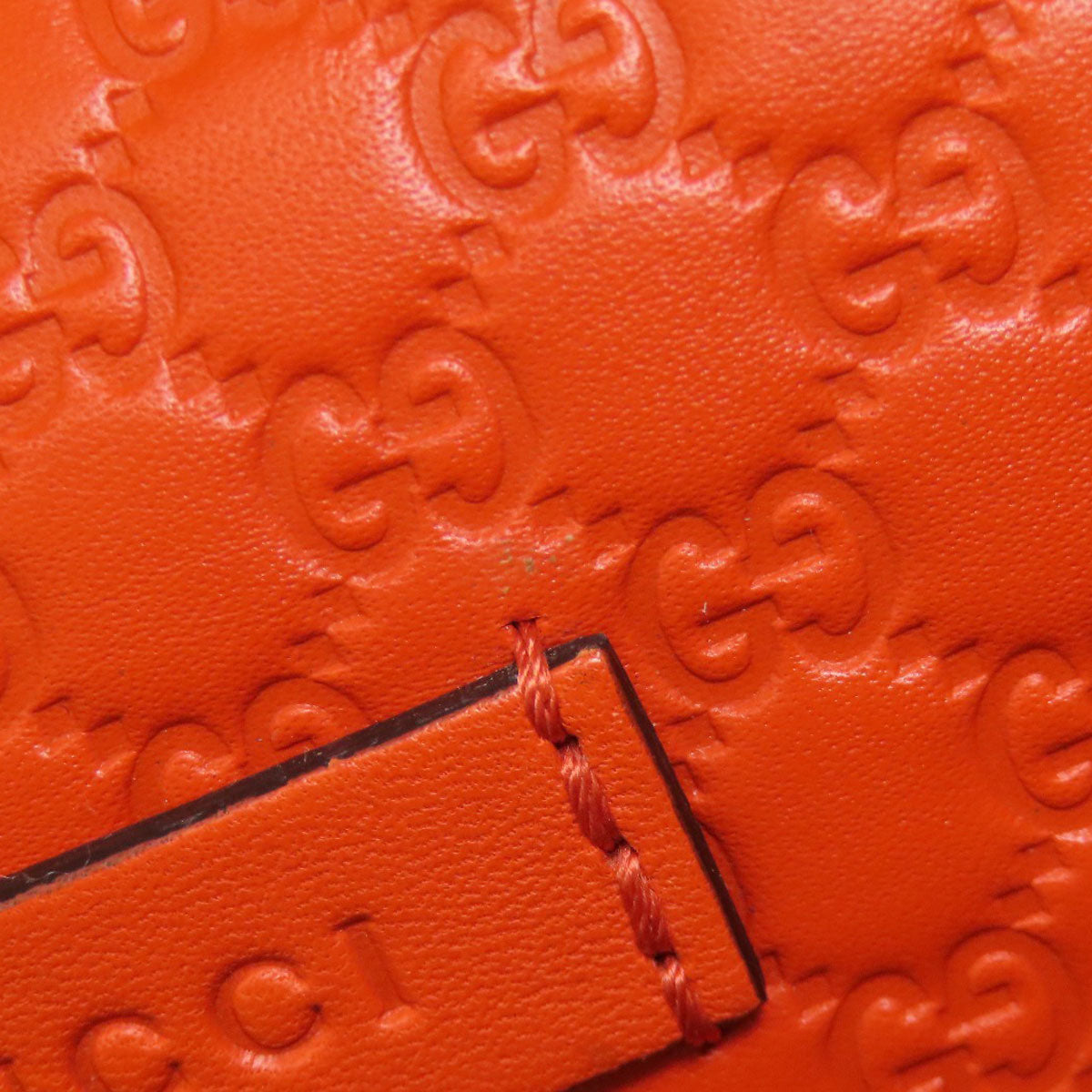 GUCCI Handbag 510289 Calfskin Orange Micro guccissima outlet 2WAY