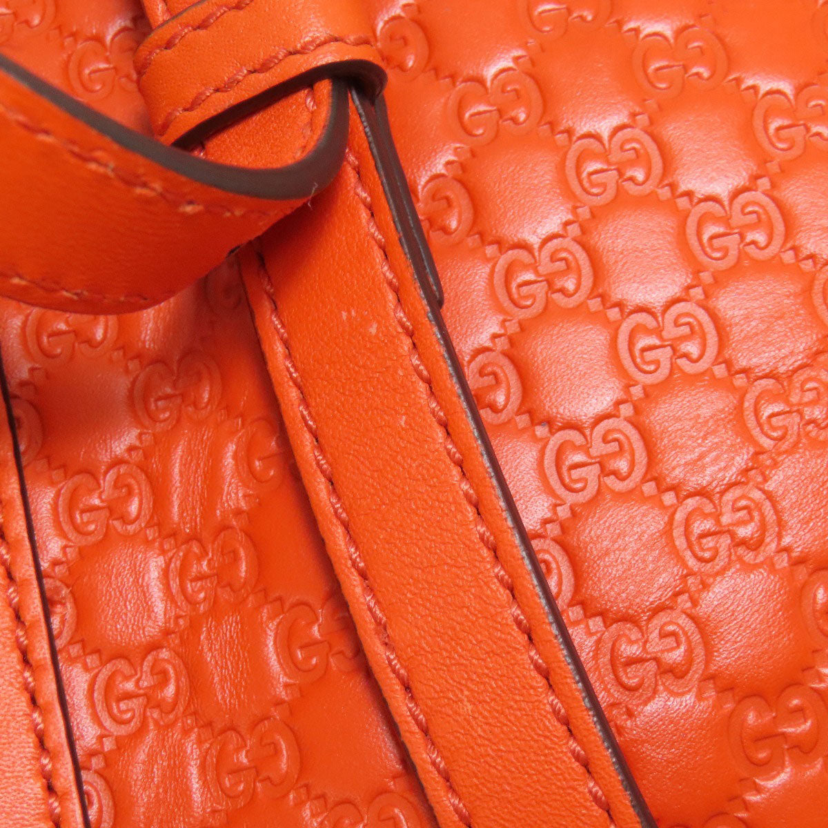 GUCCI Handbag 510289 Calfskin Orange Micro guccissima outlet 2WAY