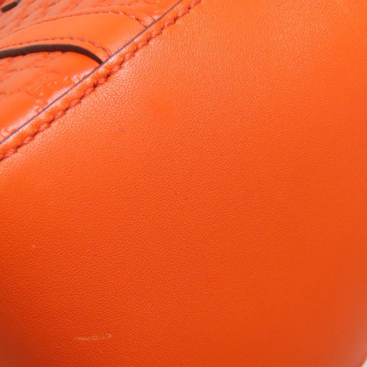 GUCCI Handbag 510289 Calfskin Orange Micro guccissima outlet 2WAY