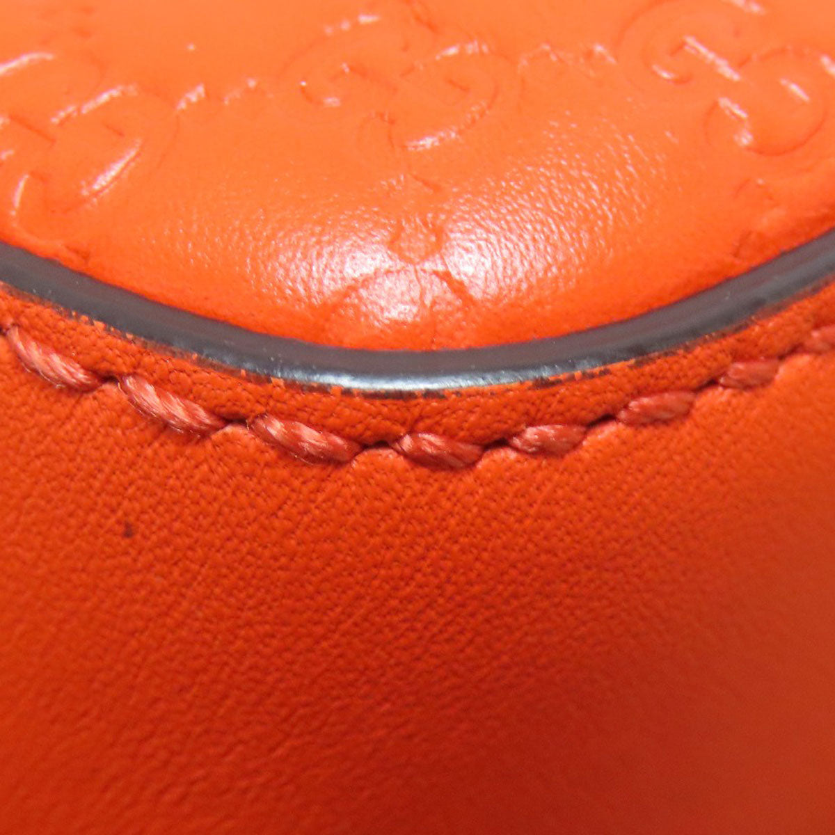 GUCCI Handbag 510289 Calfskin Orange Micro guccissima outlet 2WAY
