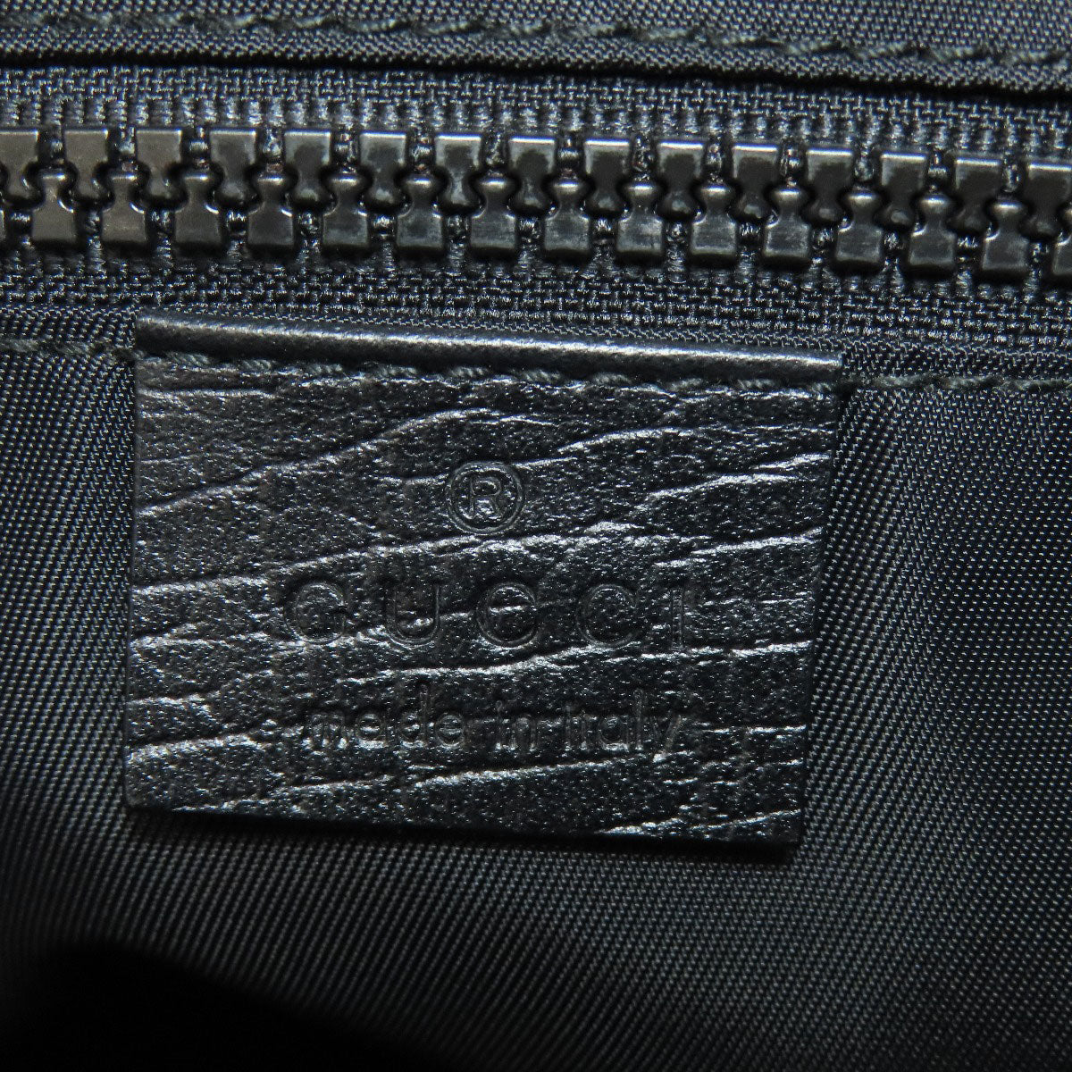 GUCCI Tote Bag 162785 PVC black GG Supreme 2WAY