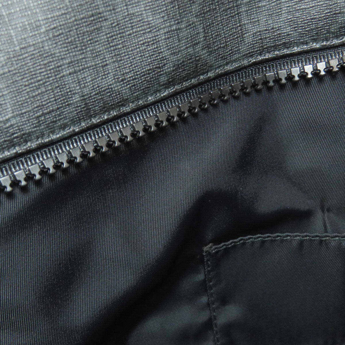 GUCCI Tote Bag 162785 PVC black GG Supreme 2WAY