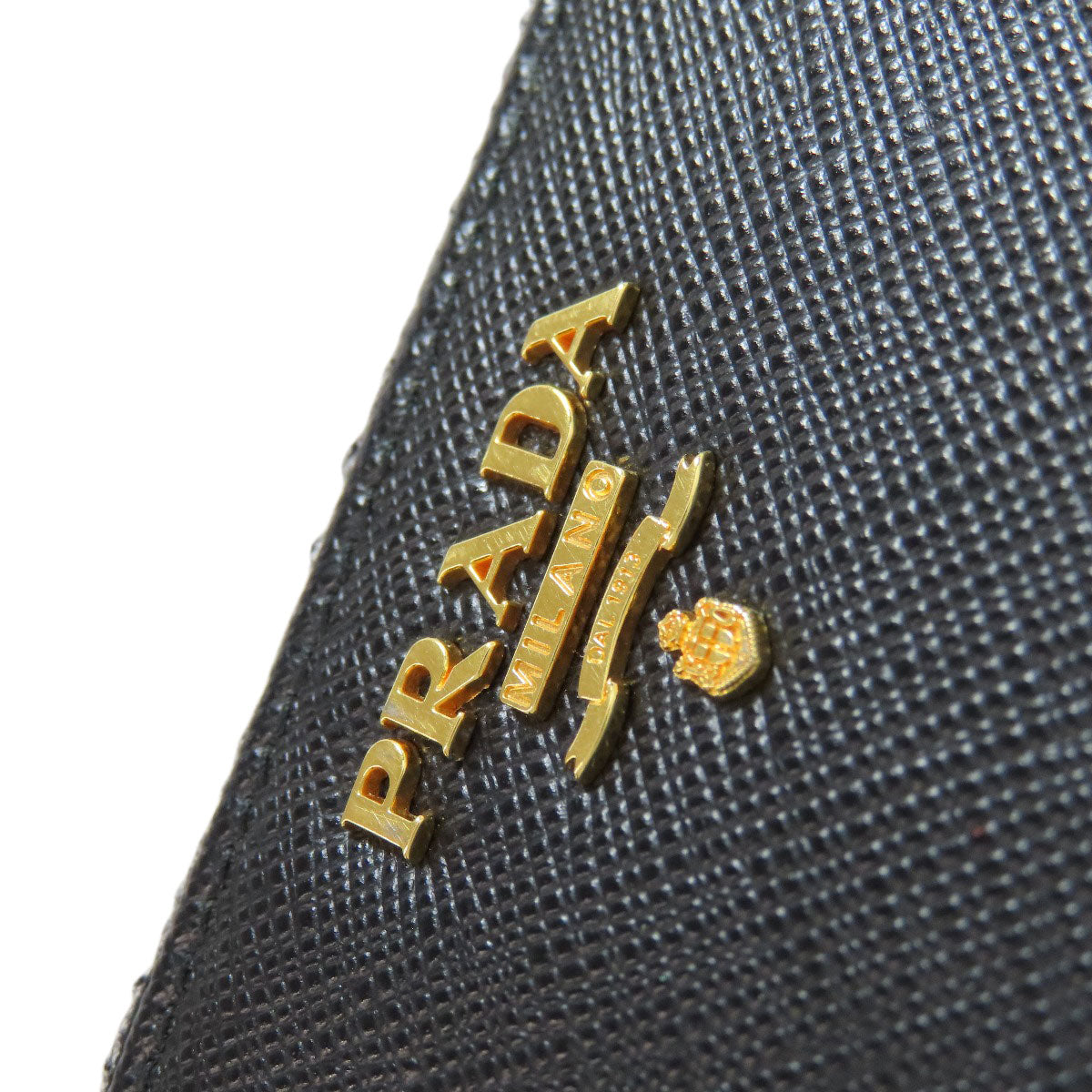 PRADA Bifold Wallet Safiano black Zip wallet