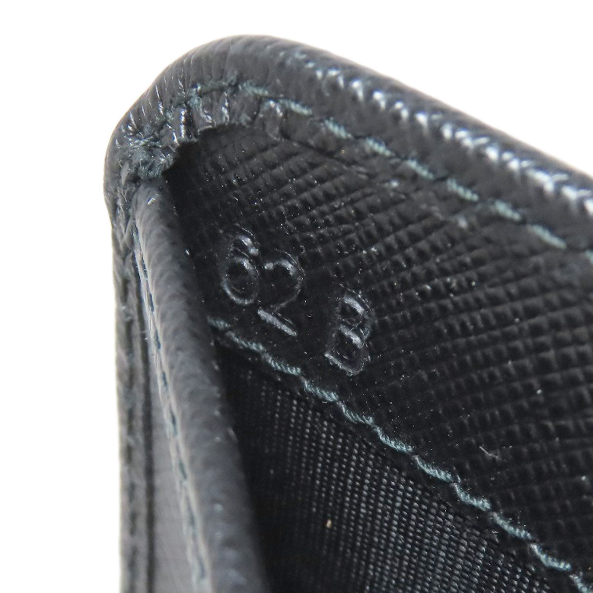 PRADA Bifold Wallet Safiano black Zip wallet