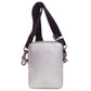 VALENTINO Shoulder Bag Calfskin Silver VLTN logo