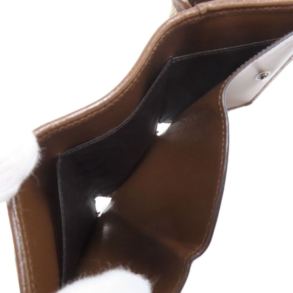 GUCCI Bifold Wallet canvas Brown Neo Classic Wallet The Hacker Project Balenciaga Collaboration