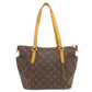 LOUIS VUITTON Tote Bag M56688 Monogram canvas Brown Totally PM
