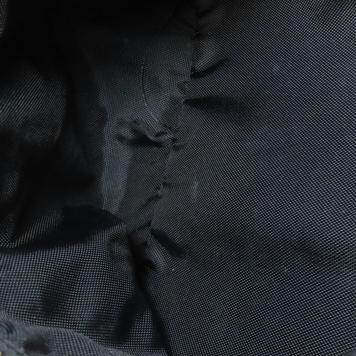 CELINE Backpack canvas black Embroidered backpack