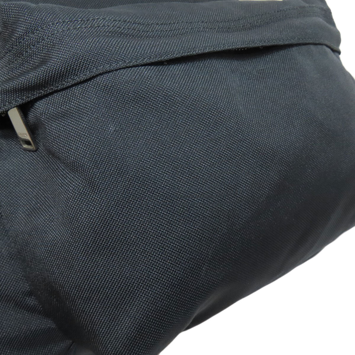 CELINE Backpack canvas black Embroidered backpack