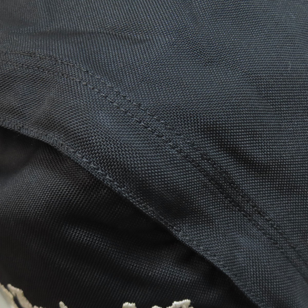 CELINE Backpack canvas black Embroidered backpack