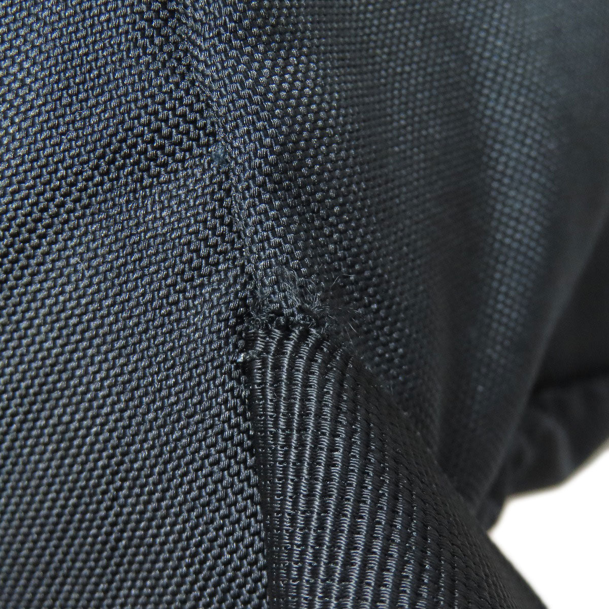 CELINE Backpack canvas black Embroidered backpack