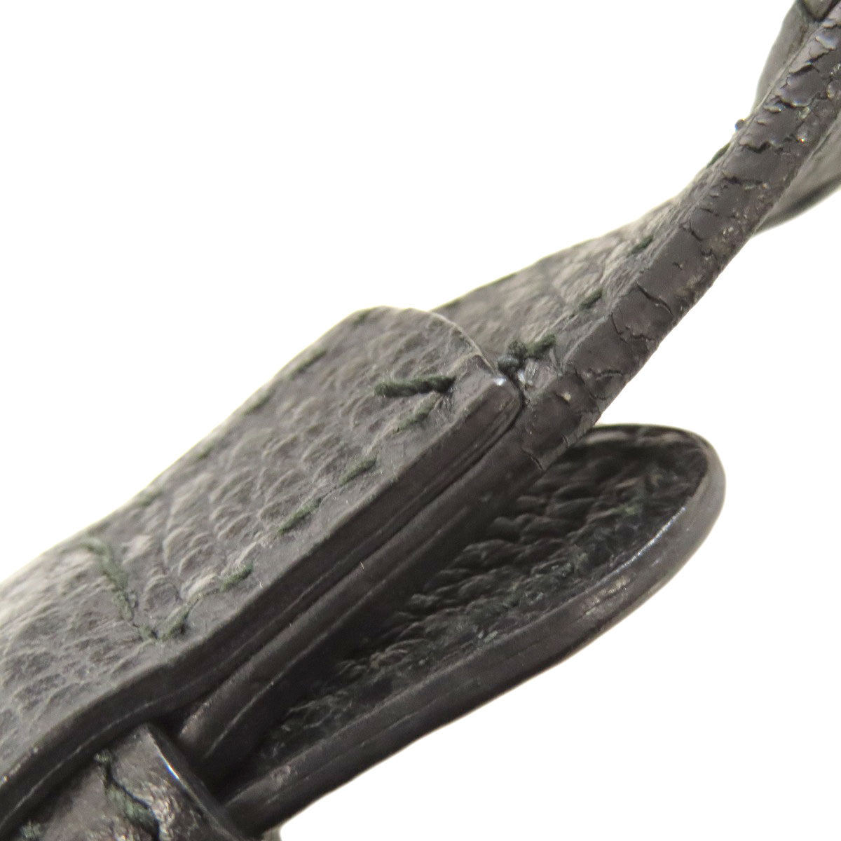 GUCCI Shoulder Bag 449711 leather black Outlet One Belt Interlocking G