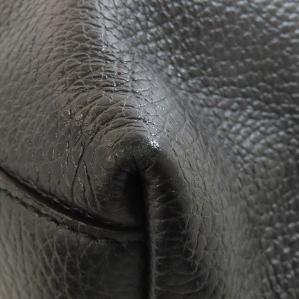 GUCCI Shoulder Bag 449711 leather black Outlet One Belt Interlocking G