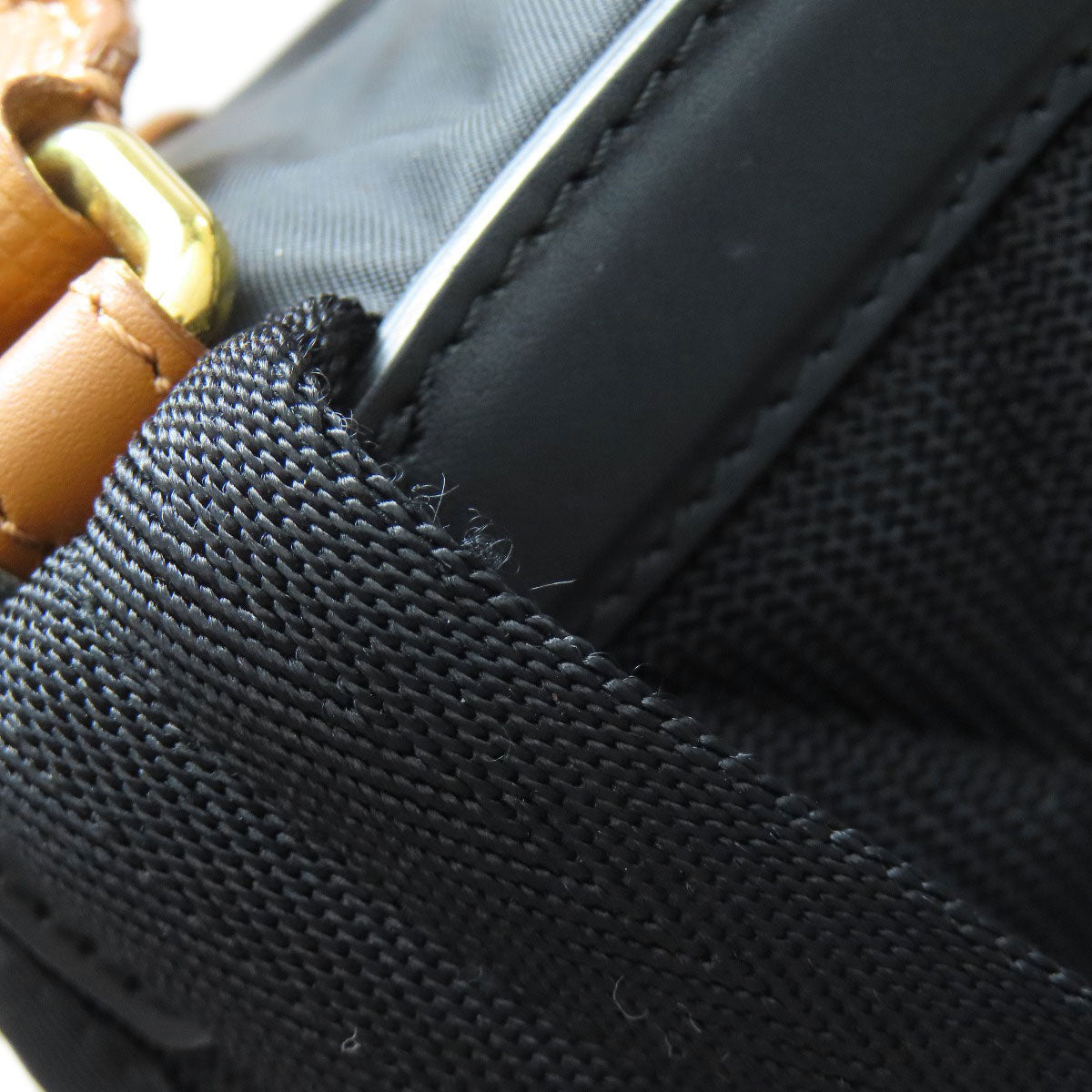 BURBERRY Backpack Nylon black logo