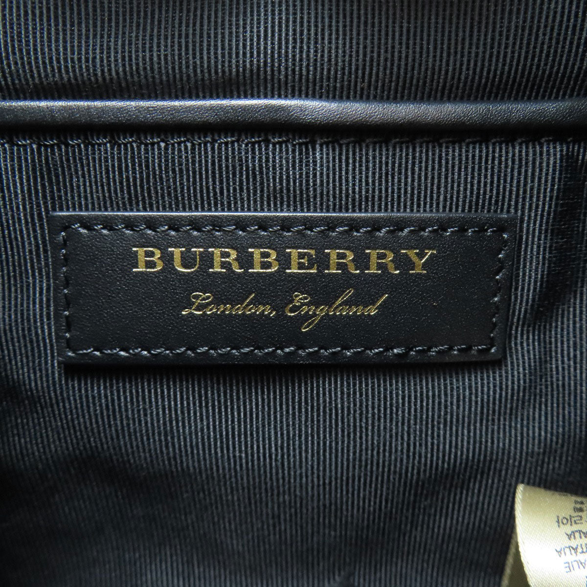 BURBERRY Backpack Nylon black logo