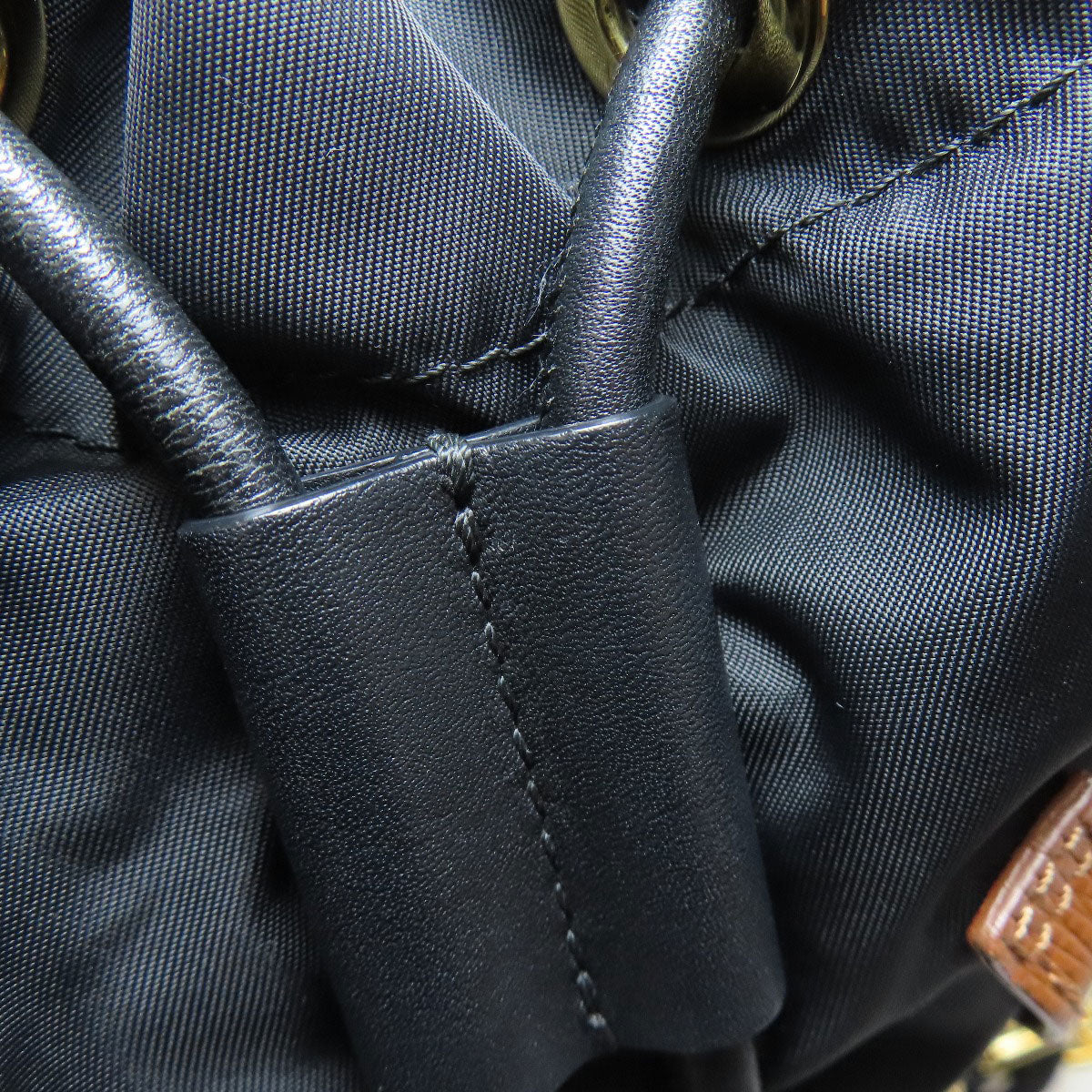 BURBERRY Backpack Nylon black logo