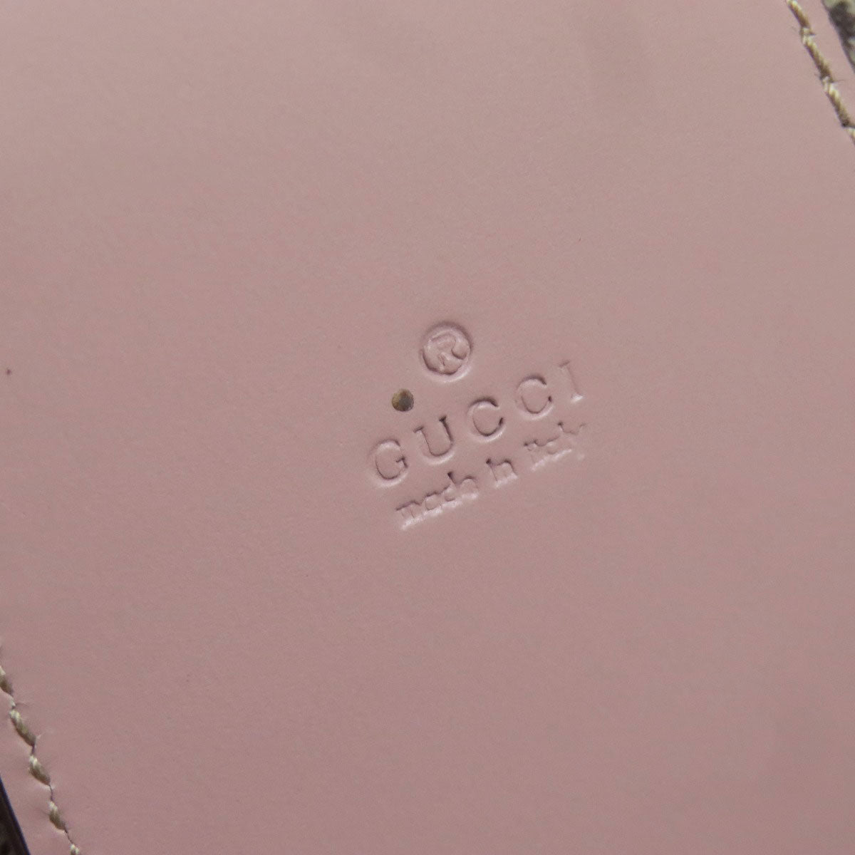 GUCCI Tote Bag 372613 PVC Brown GG Supreme Reversible