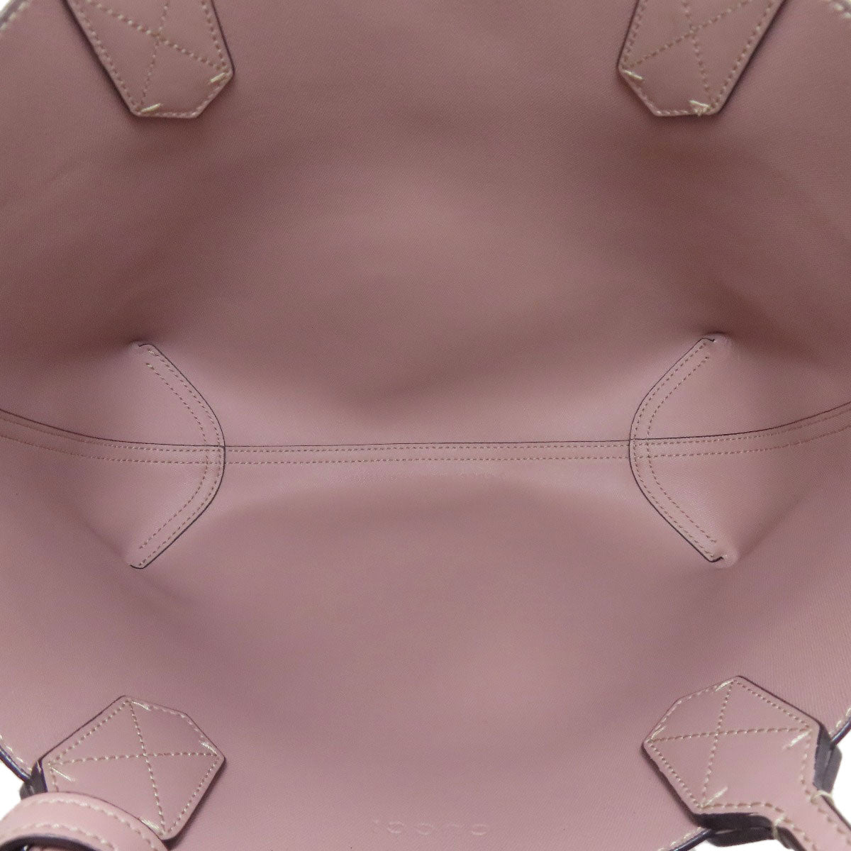 GUCCI Tote Bag 372613 PVC Brown GG Supreme Reversible