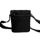 PRADA Shoulder Bag Nylon, Leather black Women(Unisex) Used Authentic