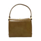 GUCCI Handbag leather Brown Women Used Authentic