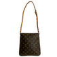 LOUIS VUITTON Shoulder Bag M51258 Leather, PVC Brown Monogram Musette salsa short mens(Unisex) Used Authentic