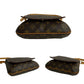 LOUIS VUITTON Shoulder Bag M51258 Leather, PVC Brown Monogram Musette salsa short mens(Unisex) Used Authentic
