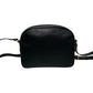 CELINE Shoulder Bag leather black Circle logo Women(Unisex) Used Authentic