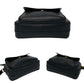 CELINE Shoulder Bag leather black Circle logo Women(Unisex) Used Authentic