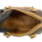 CELINE Shoulder Bag Leather, PVC Brown Macadam Blason Triomphe Pattern Women Used Authentic