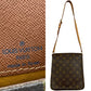 LOUIS VUITTON Shoulder Bag M51258 Leather, PVC Brown Monogram Musette Salsa Women Used Authentic