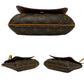 LOUIS VUITTON Shoulder Bag M51258 Leather, PVC Brown Monogram Musette Salsa Women Used Authentic