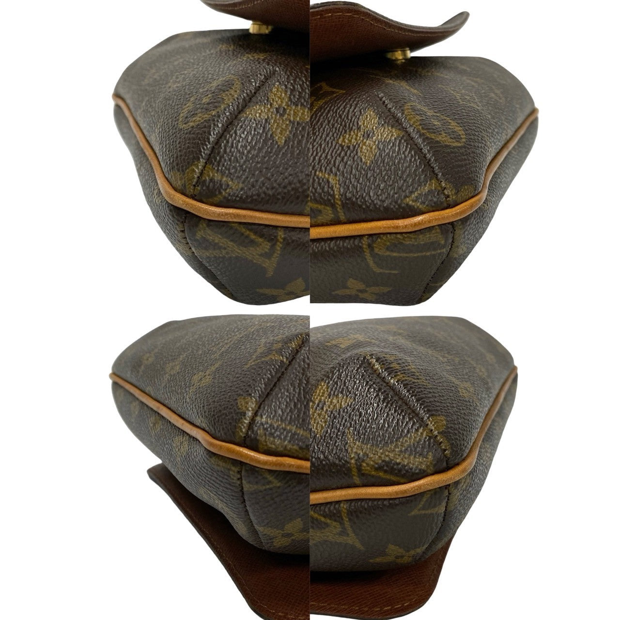 LOUIS VUITTON Shoulder Bag M51258 Leather, PVC Brown Monogram Musette Salsa Women Used Authentic